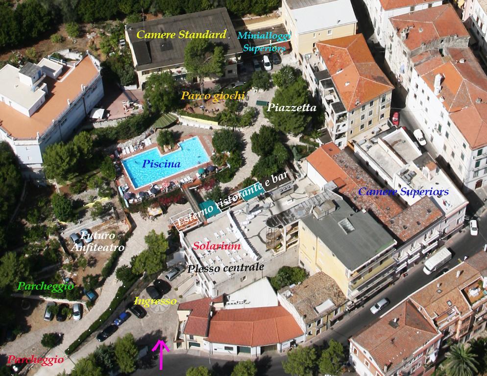 Park Hotel Villa Americana Rodi Garganico Bagian luar foto